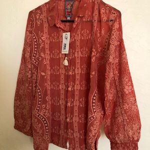 Johnny Was sz S, BNWT and Authentic